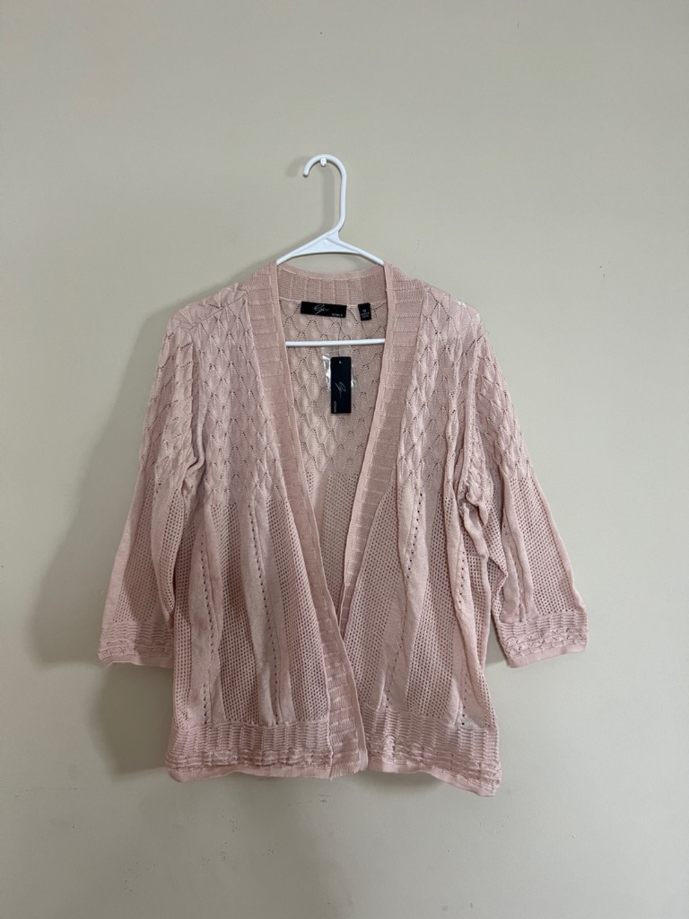 🦩🎟️🩰Women's Pink Knit Sweater - Picture 3 of 13